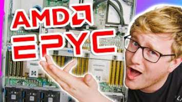 The FASTEST computer we have unboxed - AMD EPYC Processors