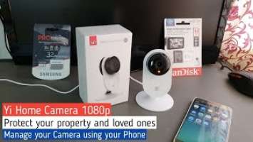 Yi Home Camera 1080p Indoor Security Camera | Setup and Review | Gadgets of Infinity