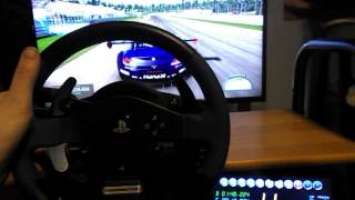 Thrustmaster T150 Force Feedback, Unboxing / Test with PCars (PS4)