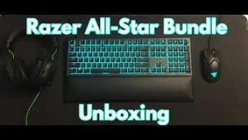 Unboxing the Razer All-Star Bundle! [Blackshark V2 X, Ornata V2, Viper, and Gigantus V2 XXL]