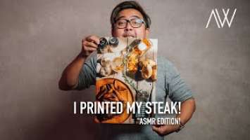 I printed my steak with the Canon Pixma Pro 200 - AWI