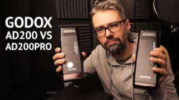 Godox AD200 VS AD200PRO - чем отличаются?