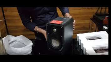 Polk audio S-15 bookshelf speakers review(हिंदी में) , unboxing,soundtest II Best bookshelf speakers