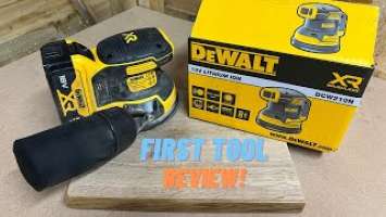 DEWALT DCW210N-XJ 125MM 18V LI-ION XR BRUSHLESS CORDLESS RANDOM ORBITAL SANDER - REVIEW