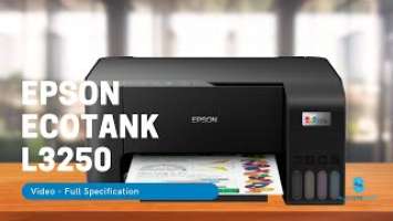 Video Epson EcoTank L3250 Printer Specification | Spesifikasi Epson L3250