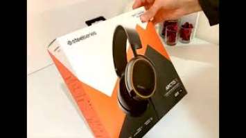 Arctis 5 Steelseries Headset Unboxing Video "Aesthetic"
