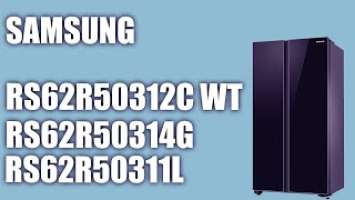 Холодильник Samsung RS5000RC (RS62R50312C WT, RS62R50314G, RS62R50311L) с панелью Metal Cooling
