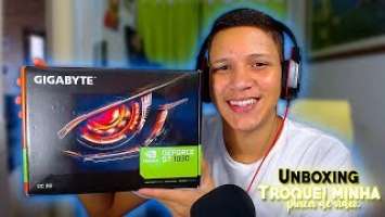 UNBOXING DA MINHA NOVA CONQUISTA PLACA DE VÍDEO NVIDIA GT 1030