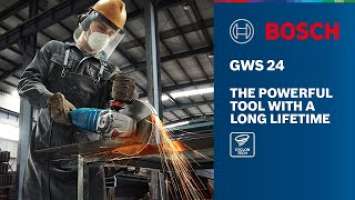 Bosch GWS 24 JZ Professional | Heavy duty power tools | Cyclon Tech-enabled