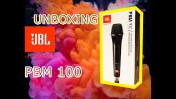 JBL PBM 100 unboxing / rozpakowywanie MICROPHONE / MIKROFON