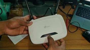 Unboxing TP-Link WR841N Router