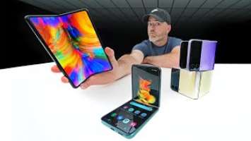 Samsung Galaxy Z Fold 3, Galaxy Z Flip 3, Galaxy Watch 4 and Galaxy Buds 2 Mega Unboxing...