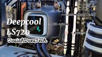 I got the LATEST LS720 Liquid cooler from Deepcool! | Unboxing & first impressions!!