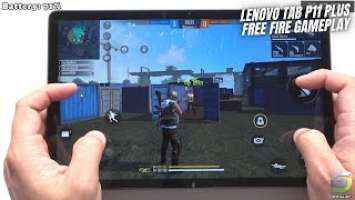 Lenovo Tab P11 Plus test game Free Fire