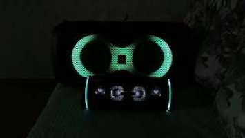Sony SRS XB-43 VS JBL PartyBox 110 | Volume on Sony: 50%+eq. Volume on JBL: 35% without BB, AC mode