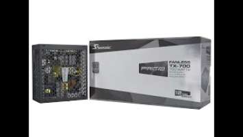 Seasonic PRIME Fanless TX-700 Unboxing