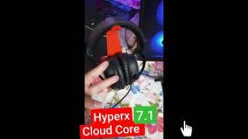 Hyperx Cloud Core 7.1!!! Review In Secs #shorts #hyperx #headphones