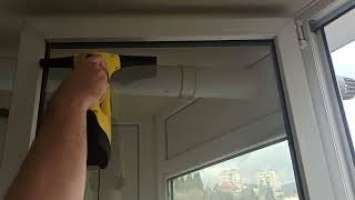 Стеклоочиститель Karcher WV 2 Plus N *EU II процесс мойки стекла