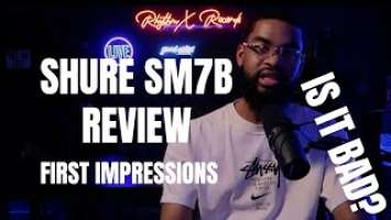 Shure SM7B Microphone Review - First Impressions