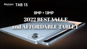 Blackview Tab 13 Powered by Mediatek Helio G85 6GB/128GB...⭐2022 Best Value and Affordable Tablet⭐