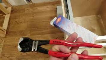 Knipex 8 inch end cutter bolt cutter pliers 6101200