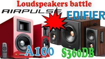 Airpulse A100 vs Edifier S360DB