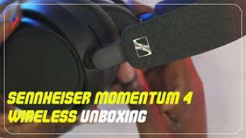Sennheiser Momentum 4 Wireless unboxing