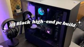 Building my first PC - All black, high-end [RTX 4070Ti, Ryzen 9 7900X, MSI MAG B650 Tomahawk Wi-Fi]