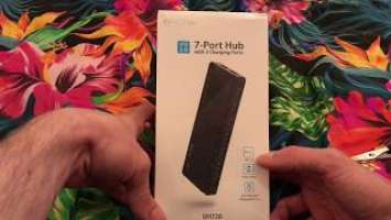 Unboxing/Распаковка TP-LINK UH720 USB 7 Hub / iPhone 7 plus