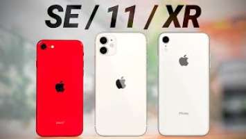 iPhone 11 vs XR vs SE 2020 — какой купить в 2022 году? Сравнение!