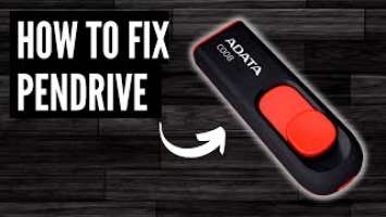 ADATA C008 Pen Drive: Easy Fix - Learn How To Fix It Right Now!