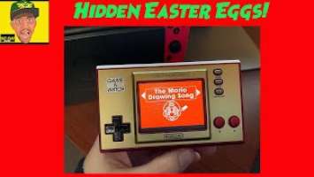 Nintendo Game & Watch Super Mario Bros. Hidden Easter Eggs!