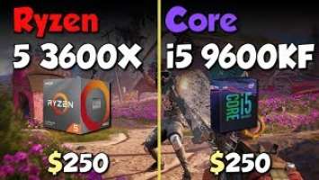 Ryzen 5 3600X vs i5 9600KF. Test in 10 Games