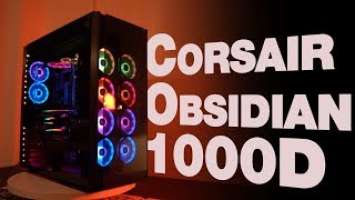 Corsair OBSIDIAN 1000D The Ultimate Super-Tower PC Case   review 최고의 PC 케이스!!