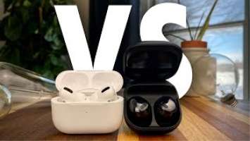 Samsung Galaxy Buds Pro vs Apple AirPods Pro || Quick Comparison