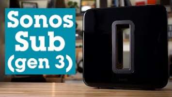 Sonos Sub (Gen 3) wireless subwoofer for Sonos system | Crutchfield