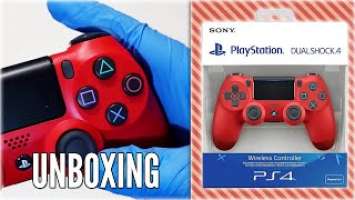 Dualshock 4 v2 - Magma Red (PS4) - Unboxing