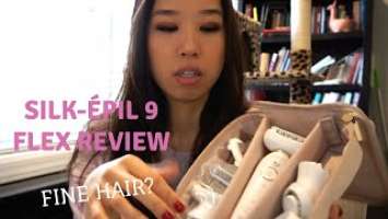 Braun Silk-Epil 9 Flex Review//Fine hair