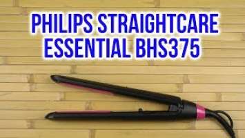 Распаковка PHILIPS StraightCare Essential BHS375