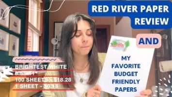 RED RIVER PAPER REVIEW - THE BEST PAPER FOR ART & ILLUSTRATION - INKJET PAPER Canon Pixma Pro 200