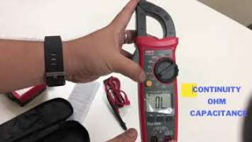 UNI-T UT202A+ Clamp Meter open box (with capactance measurement)