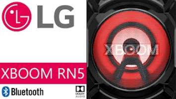 Review LG XBOOM RN5 - Nuevo Altavoz Bluetooth para Fiestas