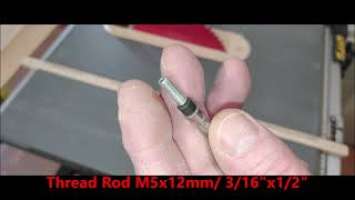 Make your own Zero Play ADJUSTABLE MITER BARS for DeWALT Table Saw Part 5