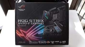 Unboxing ASUS ROG Strix X470-F GAMING - AMD AM4 motherboard!