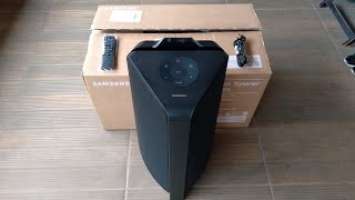 Samsung Sound Tower MX-T55 (MX-T50) Unboxing