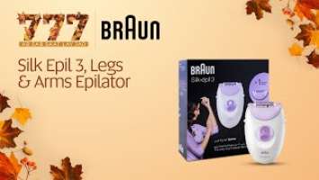 Unboxing the Braun Silk Epil 3, Legs & Arms Epilator - Naheed.pk