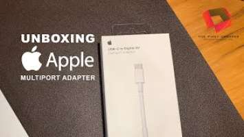 UNBOXING: Apple USB-C Digital AV Multiport Adapter