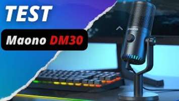 TEST Maono Dm30 (le micro pour tous les budgets)