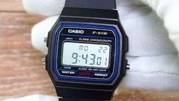 Краткий обзор часов CASIO F-91W-1Q by DEKA