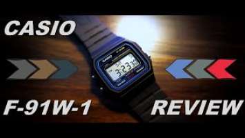 Casio F-91W-1 Watch Review